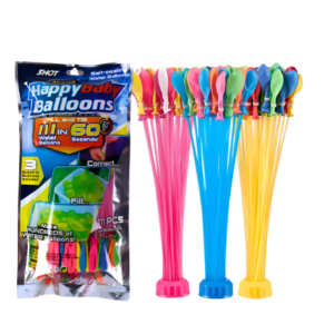 Globos Látex Ramos Bombitas de Agua Happy Baby Ballons Pack 111 Unidades