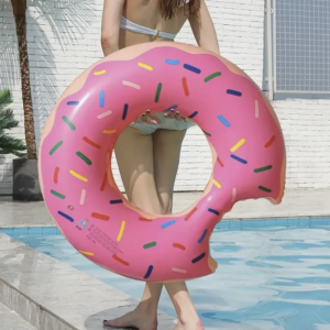 Flotador Inflable Dona Donut 90cm Piscina Inflable Verano